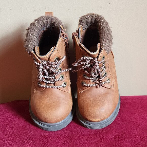 Wonder Nation Baby Girl Sweater Boot, Size 6 - Picture 6 of 8